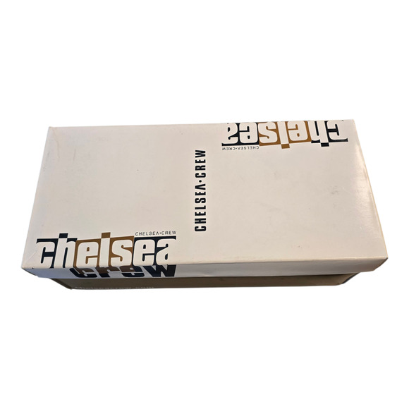 Chelsea Crew Trigg Leather Slide Sandal Womens Size 7 Black Vacation Beach NIB - Picture 10 of 11